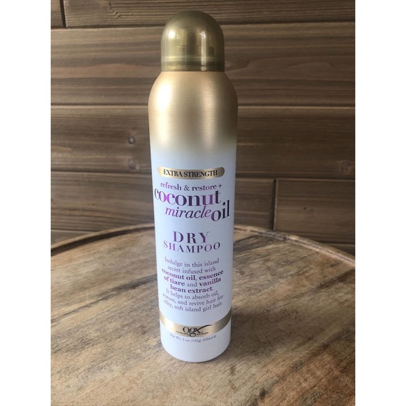 OGX Hair Ogx Extra Strength Refresh Restore Dry Shampoo Coconut Miracle Oil 5 Ounce Poshmark